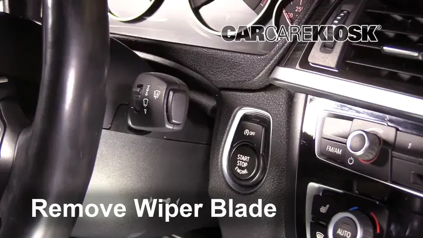 2016 BMW 428i xDrive Gran Coupe 2.0L 4 Cyl. Turbo Hatchback (4 Door) Windshield Wiper Blade (Front) Replace Wiper Blades